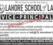 Jobs In Lahore School Of Law
