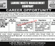 Jobs in Lahore Waste Management Company LWMC