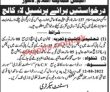 Jobs In Law College Lahore
