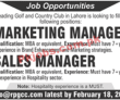 Jobs in Leading Golf and Country Club