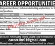 Jobs In Leading Premium Bakery