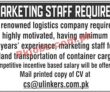 Jobs In Logistics Company