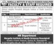Jobs In Margalla Institute Of Health Sciences