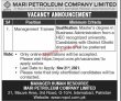 Jobs In Mari Petroleum Company Limited