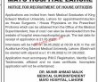 Jobs In Mayo Hospital Lahore