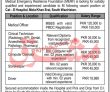 Jobs in Medical Emergency Resilience Foundation MERF