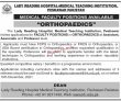 Jobs In Medical Teaching Institution Peshawar