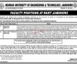 Jobs in Mehran University of Engineering & Technology Jamshoro