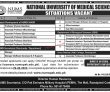 Jobs In National University Of Medical Sciences Nums