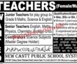 Jobs In New Cantt Public School System