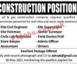 Jobs in Oil & Gas Construction Company