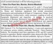 Jobs In Olympia Chemicals Limited
