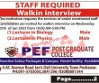 Jobs In Pef Postgraduate College