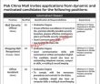 Jobs In Pak China Mall