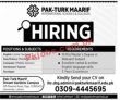Jobs In Pak Turk Maarif International School & Colleges