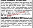 Jobs in Pakistan Accumulators Pvt Limited