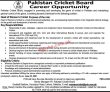 Jobs in Pakistan Cricket Board PCB