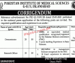 Jobs in Pakistan Institute of Medical Sciences