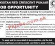 Jobs in Pakistan Red Crescent Punjab