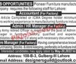 Jobs In Pioneer Furniture Manufacturing Company
