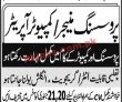 Jobs In Private Sector Rawalpindi