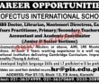 Jobs In Profectus International School