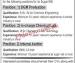 Jobs in Progressive & Renowned Group of Companies