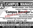 Jobs in Quaid e Azam Law College