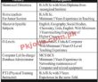 Jobs in Quaid e Azam Rangers School & College
