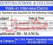 Jobs In Qurtuba School & College