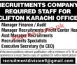 Jobs In Recruitments Company Karachi