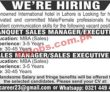 Jobs In Renowned International Hotel Lahore
