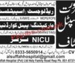 Jobs In Reputed Hospital