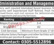 Jobs In Reputed Islamabad Based Business Firm