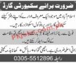 Jobs in Reputed Sector Islamabad