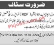 Jobs In Rural Development Foundation Rdf Islamabad