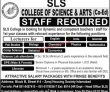 Jobs In Sls College Of Sciences & Arts