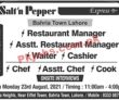 Jobs In Saltn Pepper