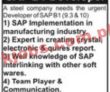 Jobs in Steel Company