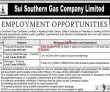 Jobs In Sui Southern Gas Company Limited