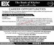 Jobs in The Bank of Khyber