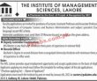 Jobs In The Institute Of Management Sciences Lahore