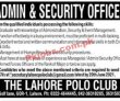 Jobs In The Lahore Polo Club