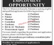 Jobs in US Mission in Karachi Pakistan