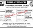 Jobs In United Medical & Dental College Umdc