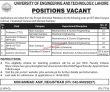 Jobs In University Of Engineering And Technology Lahore