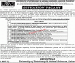 Jobs In University Of Veterinary & Animal Sciences Lahore Pakistan