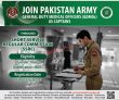 Join Pakistan Army Through Short Service Regular Commission Ssrc Batch