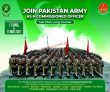 Join Pakistan Army as a Commissioned Officer 2021