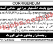 Judiciary Jobs 2022 | Provincial High Court Judge Office Announced